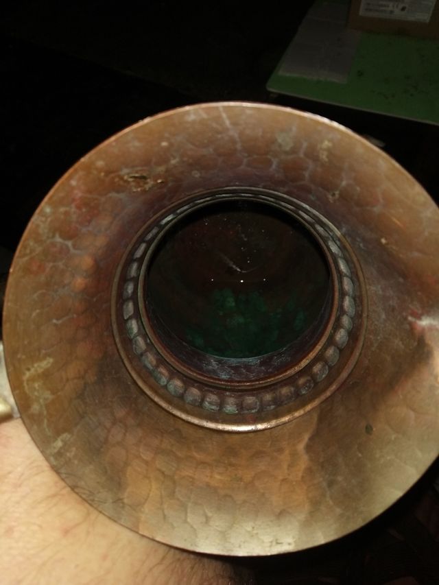 Jarra latón antigua masde 200años