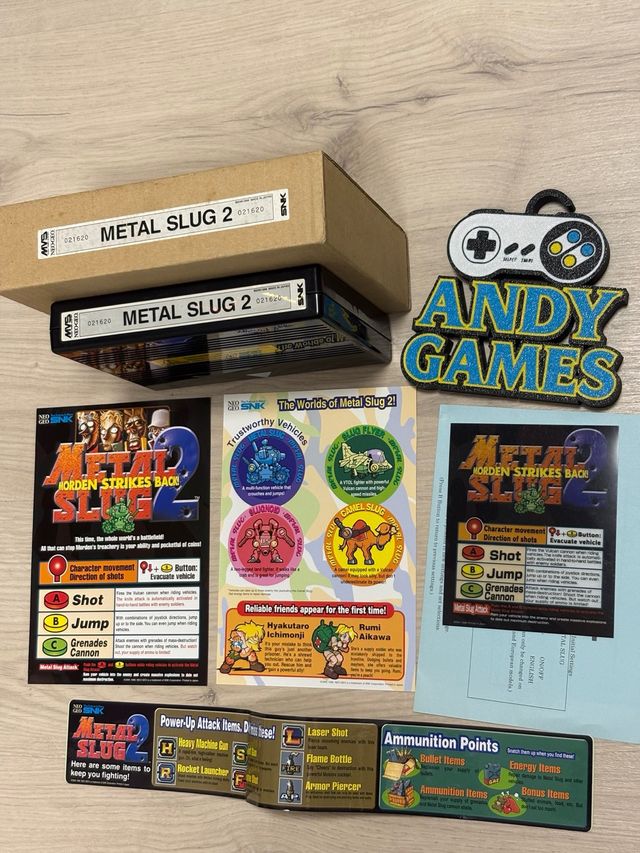Kit completo Metal Slug 2 NeoGeo MVS