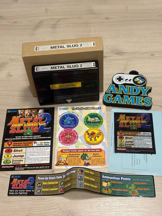 Kit completo Metal Slug 2 NeoGeo MVS