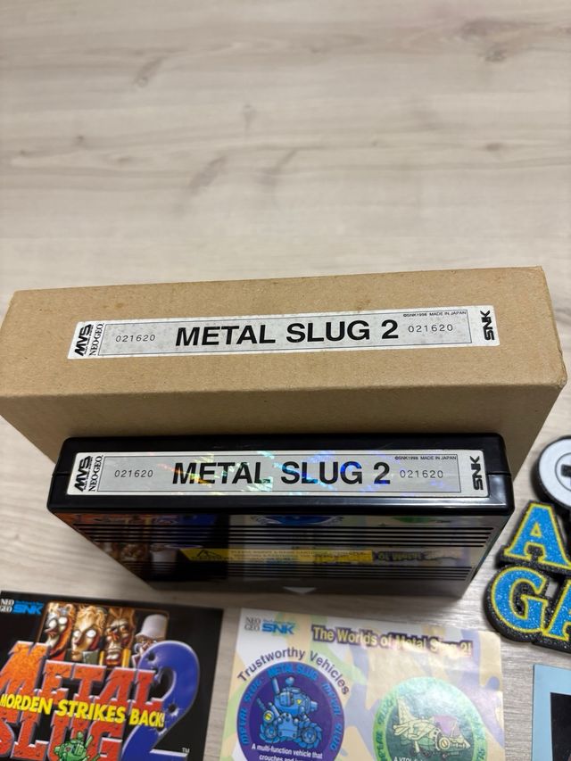 Kit completo Metal Slug 2 NeoGeo MVS