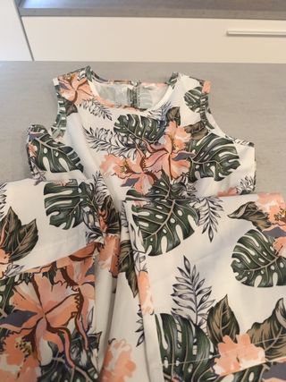 Mono floral niña - Talla 6