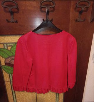 Giacca rossa corta