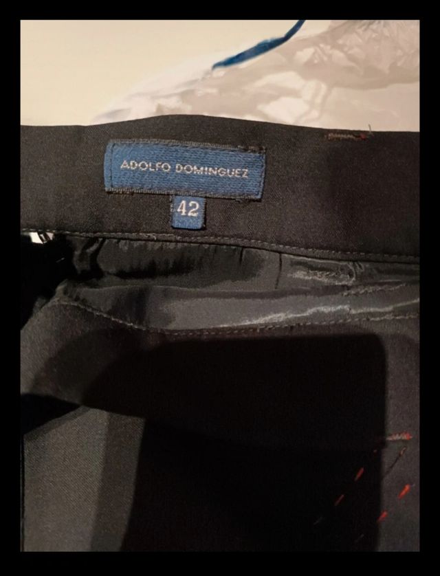 2 Faldas Adolfo Domínguez - azul