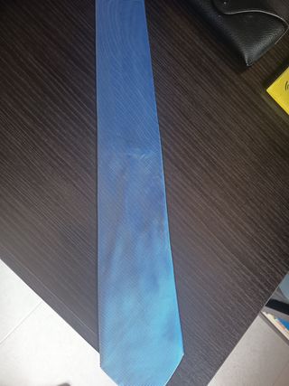 Traje novio negro - azul