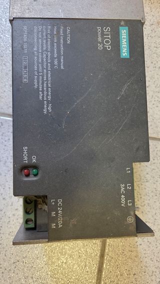 Fuente alimentación Siemens SITOP power 20