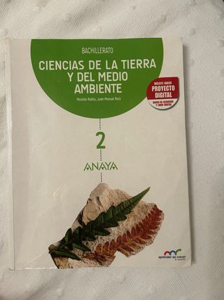 Ciencias de la Tierra Bachillerato 2