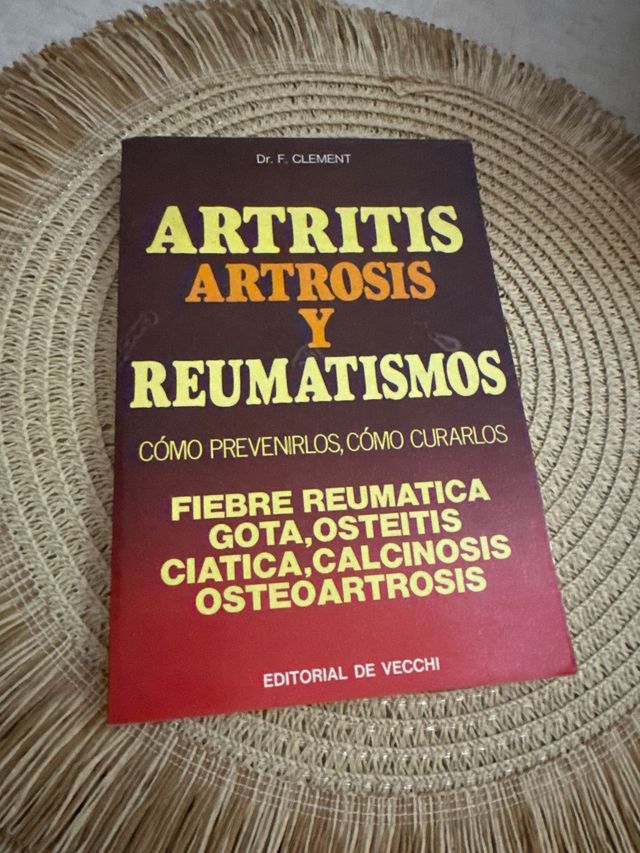 Libro Artritis, artrosis y reumatismos