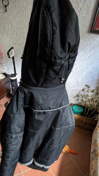 Giubbotto imbottito nero uomo/ragazzo