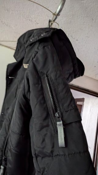 Giubbotto imbottito nero uomo/ragazzo