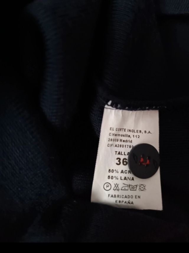 Cárdigan azul marino - El Corte Inglés