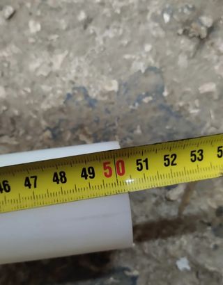 Barra, redondo macizo nylon de 35mm