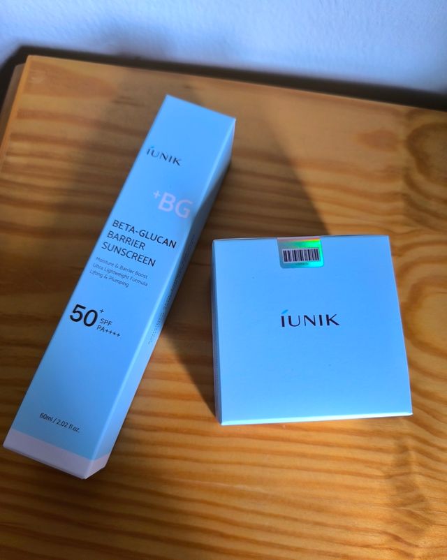 Pack iUNIK Beta-Glucan: Crema y Protector Solar