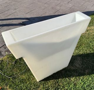 4 fioriere LED bianche - Outdoor