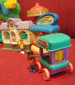 Parque atracciones interactivo