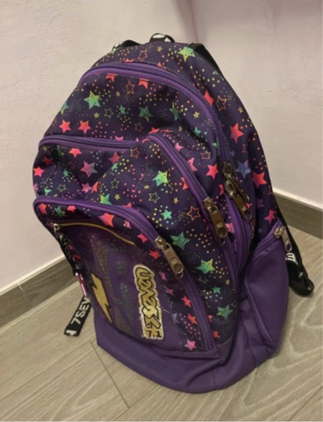 Zaino Seven viola - stelle