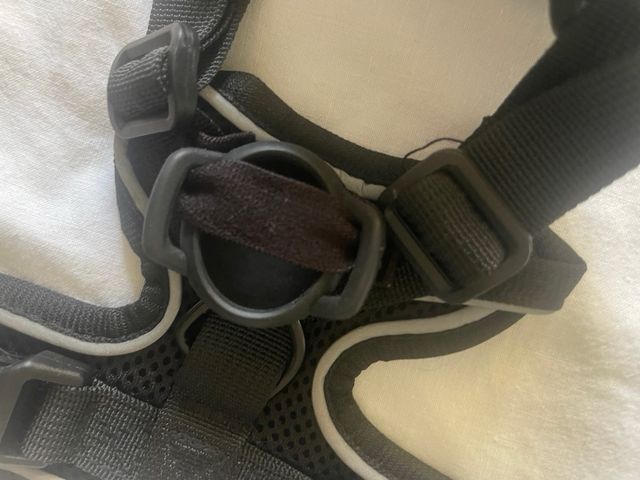 Pettorina Tag Case - Nero/Grigio 