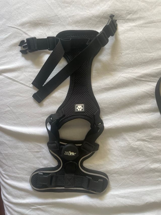 Pettorina Tag Case - Nero/Grigio 