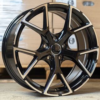LLANTAS AUDI MOD. ANZIO 20” NEGRO PULIDO.