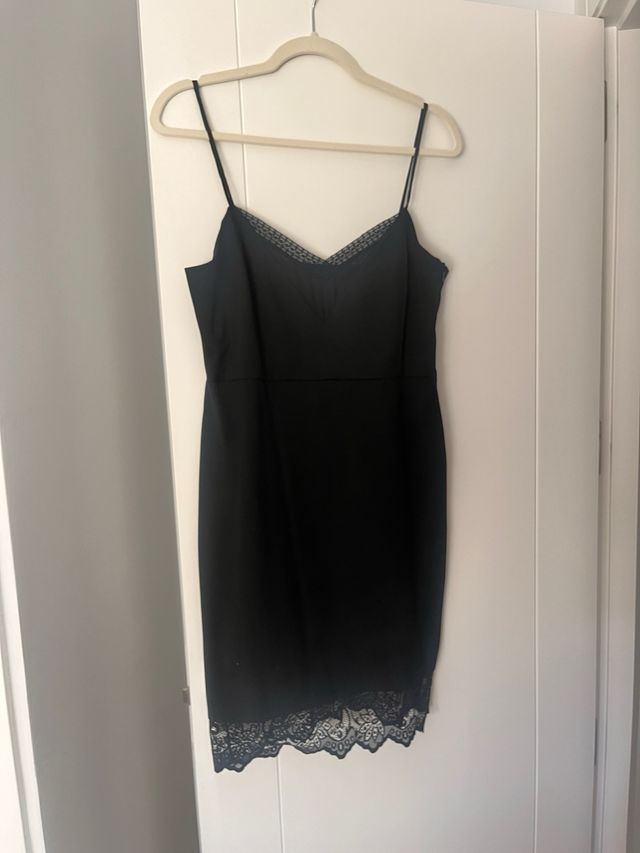 Vestido negro Zara - Talla L