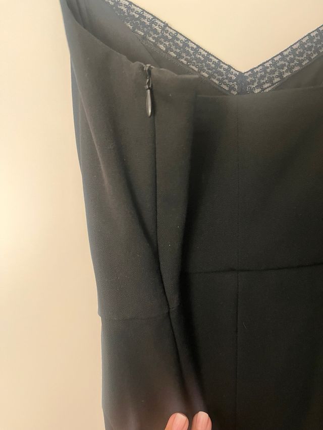 Vestido negro Zara - Talla L