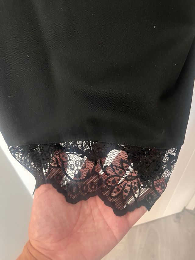 Vestido negro Zara - Talla L