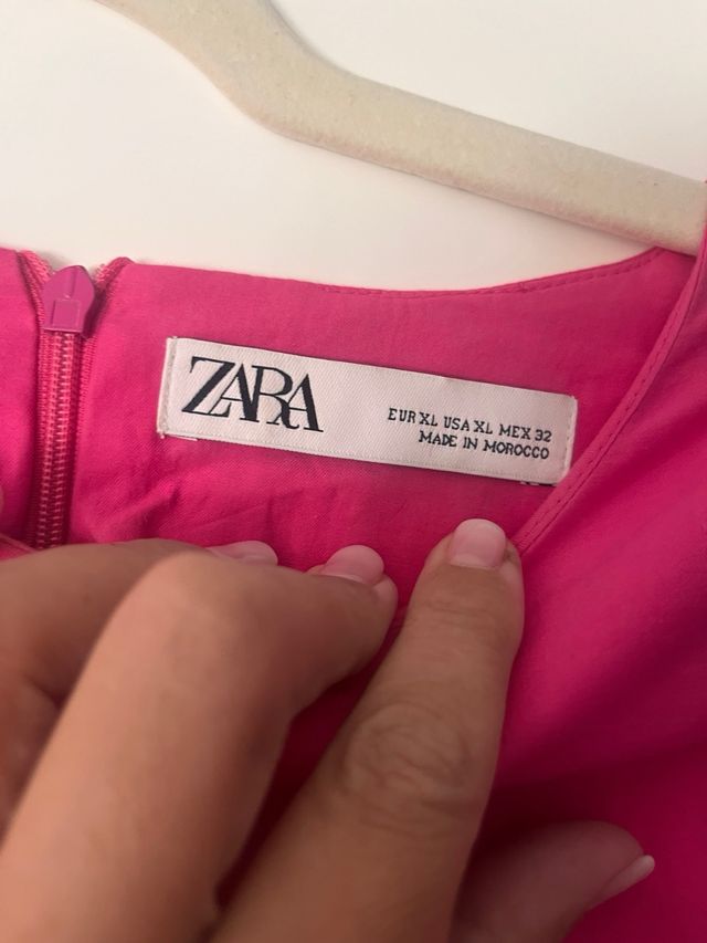 Vestido Zara rosa
