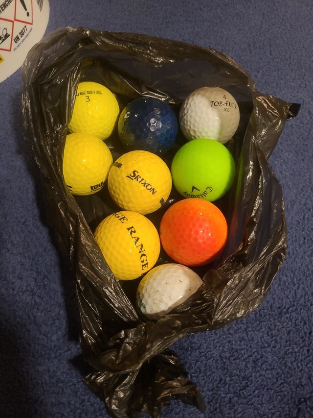 10 Pelotas Golf usadas