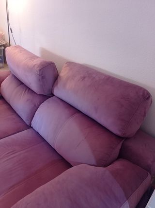 Sofá terciopelo morado - Diseño