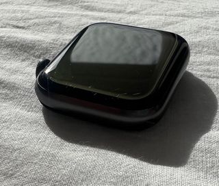 Apple Watch SE 44mm Space Gray Alu Black Sport 