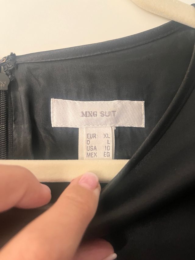 Vestido negro Zara - Talla XL