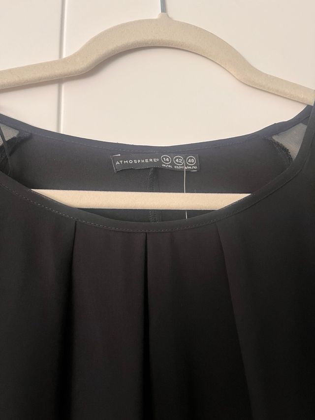 Blusa negra Primark - Talla XL