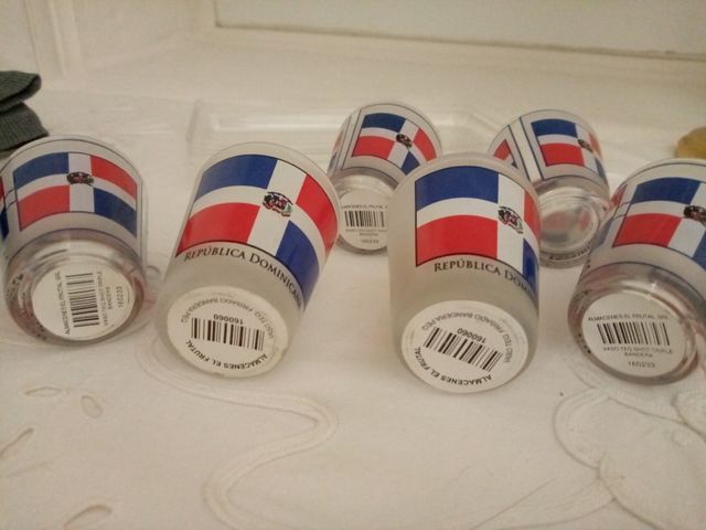 6 Bicchieri Shot Rep. Dominicana