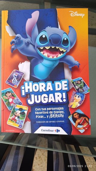 Álbum Disney, Pixar y Stitch- ¡Hora de Jugar!
