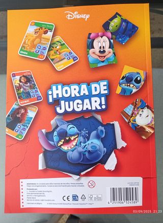 Álbum Disney, Pixar y Stitch- ¡Hora de Jugar!