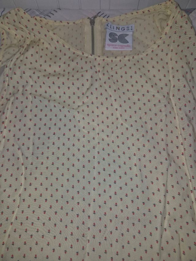 Conjunto Kling amarillo,fresco y cómodo.