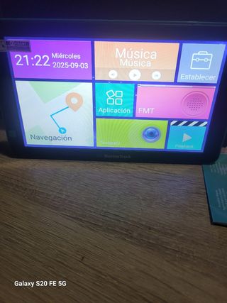 GPS camión 9" + cámara
Nuevo