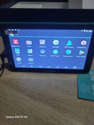 GPS camión 9" + cámara
Nuevo