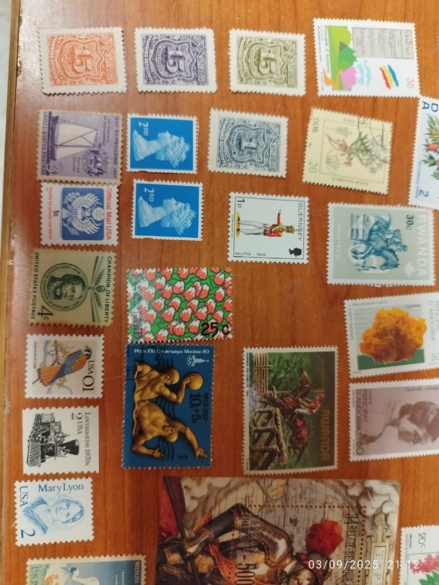 Sellos: Rumania, China + más