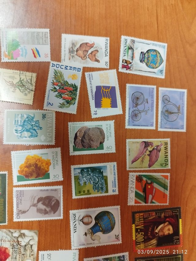 Sellos: Rumania, China + más