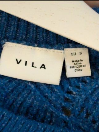 Suéter azul Vila - Talla S