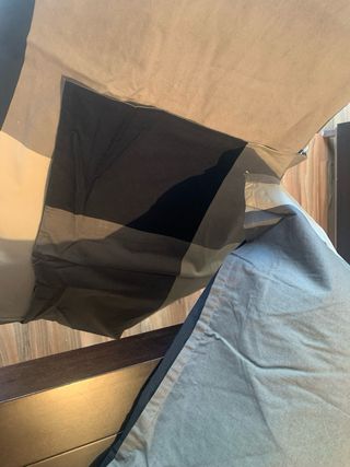 Fundas nórdicas beige y grises con borlas