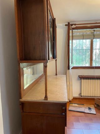 Mueble aparador Art Nouveau