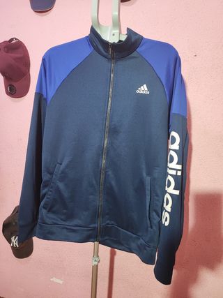 Chaqueta Adidas vintage azul 