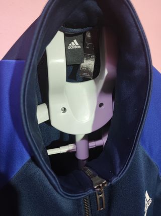 Chaqueta Adidas vintage azul 