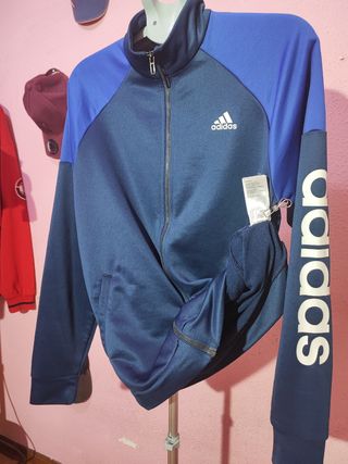 Chaqueta Adidas vintage azul 