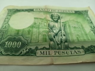 Billete 1000 Pesetas de 1965 España