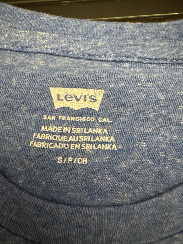 Camiseta Levi's azul