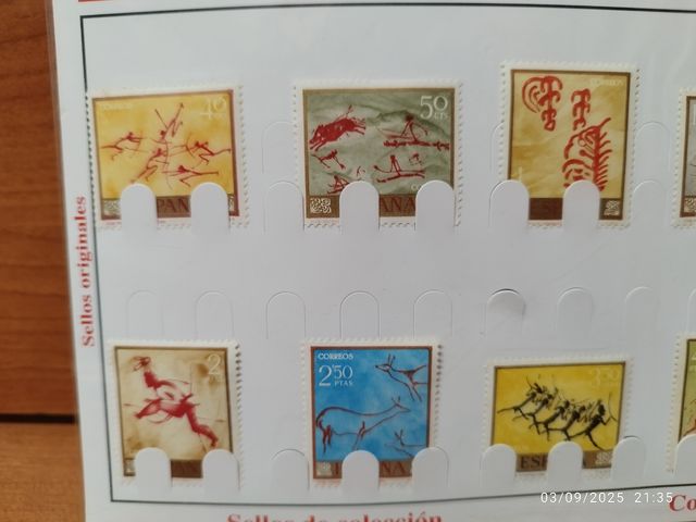 Sellos España: Pinturas Rupestres