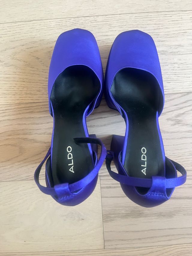 Sandali Aldo con plateau, viola