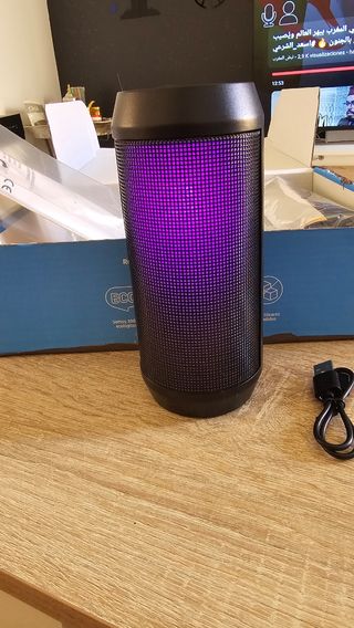 Altavoz Bluetooth LED